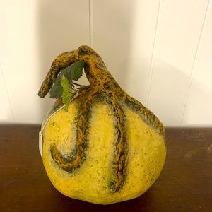 Crafted paper maché gourd